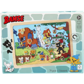 Magnettavla Bamse.