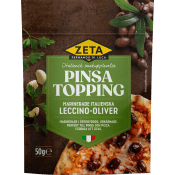 Pinsatopping Leccino Oliver 50g Zeta.