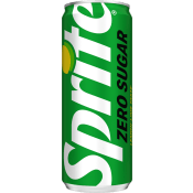 Läsk Lemon-Lime zero 33cl Sprite.