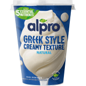 Plantgurt Creamy Greek Style Naturell 400g Alpro.