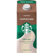 Iskaffe Cappuccino 750ml Starbucks.