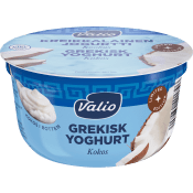 Grekisk Yoghurt Kokos Laktosfri 6,8% 150g Valio.