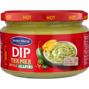Dipp jalapeño avokado 250g Santa Maria.