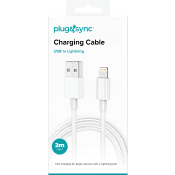 Mobilkabel Usb/lightning 2,0m 1-p Plug & Sync.