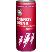 Energidryck Red berry 25cl Euro Shopper.