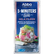 5-minuters Sill Hela Filéer 430g Abba.