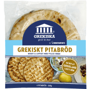 Grekiskt pitabröd 360g Grekiska by Konstantine´s.