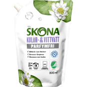 Tvättmedel Flytande Refill PF 800ml Miljömärkt ICA Skona.