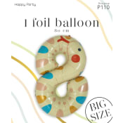 Folieballong Djur Orm 8 1-p Happy Party.