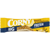 Müslibar BIG Protein Banana Vanilla Återhämtning 50g Corny.
