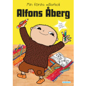 Alfons Åberg Min första målarbok.