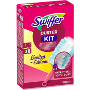 Swiffer Dammvippa Startkit Rosa Bandet.