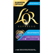 kaffekapslar Koffeinfritt Lungo Profondo 08 10-pack L´OR.
