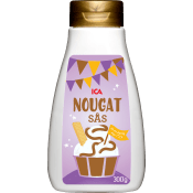 Nougatsås 300g ICA.