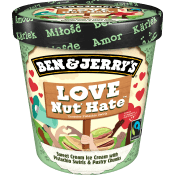 Dessertglass Love nut hate 465ml Ben & Jerrys.