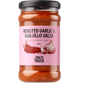 Salsa Roasted garlic guajillo 215g El Taco Truck.