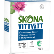 Tvättmedel Vit 700g Miljömärkt ICA Skona.