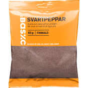 Svartpeppar finmald 65g ICA Basic.
