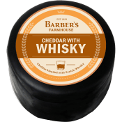 Whisky Cheddar 200g Barbers.
