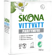 Tvättmedel Vit Parfymfri 700g Miljömärkt ICA Skona.
