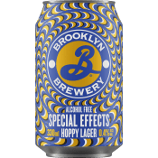 Öl Special Effects Lager 0.4% 33cl Brooklyn.