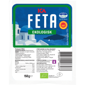 Fetaost Ekologisk 150g ICA.