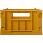 Klappbox 14,5x10,5x6,3 gul.
