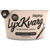 Lyxkvarg Gammaldags Vanilj Laktosfri 2,5% 200g ProPud.