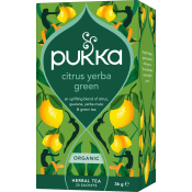 Grönt te Citrus Yerba Green EKO 20-pack Pukka.