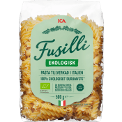 Pasta Fusilli Ekologisk 500g ICA.