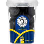 Lakrits Salta Riksdaler 195g Lakritskungen.