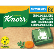 Buljongtärning Grönsaksbuljongtärningar 6-p 3l Knorr.