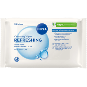 Ansiktsservetter Refreshing Cleansing Wipes 25-p Nivea.