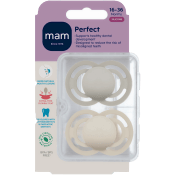 Napp Perfect Silikon 16-36mån 2-p MAM.