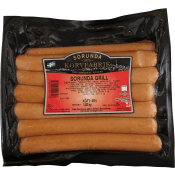 Sorunda Grill 65% Kötthalt 1kg Sorunda Korvfabrik.