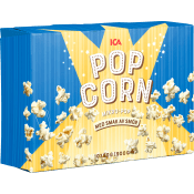 Popcorn Mikropopcorn Smörsmak 10-p 900g ICA.