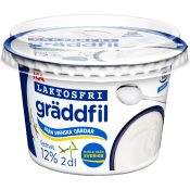 Gräddfil Laktosfri 12% 2dl ICA.