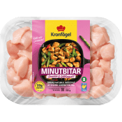 Kycklingbröstfilé Färsk Minutbitar 550g Kronfågel.