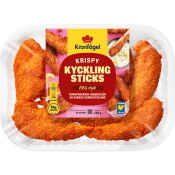 Kyckling Sticks Färska Krispy BBQ av innerfilé 450g Kronfågel.