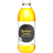 Apelsinjuice med fruktkött 1000ml ICA.