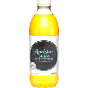 Apelsinjuice utan fruktkött 1000ml ICA.