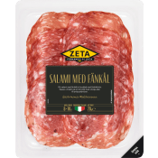 Salami Fänkål 70g Zeta.