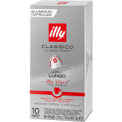 Kaffekapslar Classico Lungo 10-pack Illy.