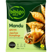 Dumplings Vegetariska Med Glasnudlar Mandu Japchae 350g Bibigo.