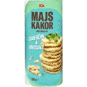 Majskakor med Chiafrön Havssalt 130g ICA.