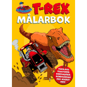T-rex målarbok.