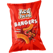 Ostbågar Spicy paprika 100g Redhead.