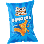 Ostbågar Cheddar Cheese Bangers 100g Redhead.