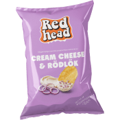 Chips Cream cheese och Rödlök 150g Redhead.