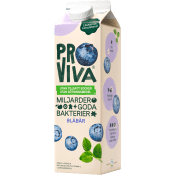 Fruktdryck Blåbär utan tillsatt socker 1000ml Proviva.